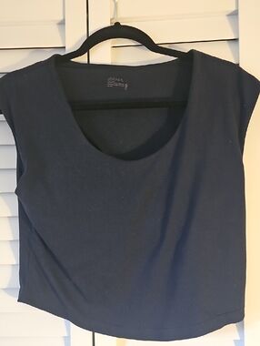 Jockey Navy Scoop Neck Tank Top